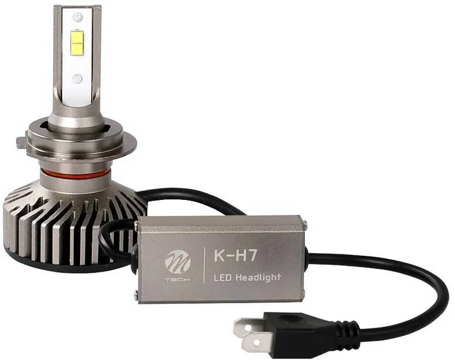 LED lemputės M-TECH Pro H7 +250%