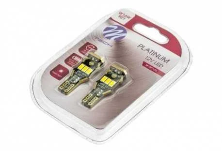 LED lemputės M-Tech W16W T15 Canbus 2vnt.