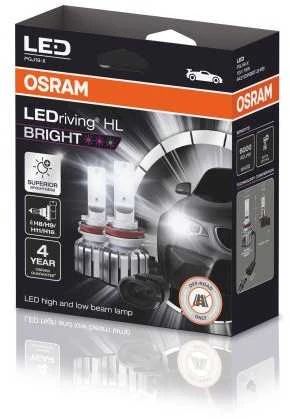 LED lemputės Osram LEDriving HL Bright H8, H9, H11, H16