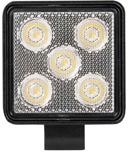 LED M-Tech darbinis žibintas - 5x1,5W LED 7,5W 10-32V Flood Legalios keliuose
