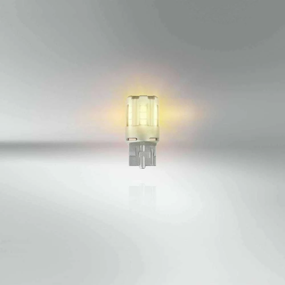 LED OSRAM lemputė WY21W 12V W3x16d geltona | 7705YE-02B