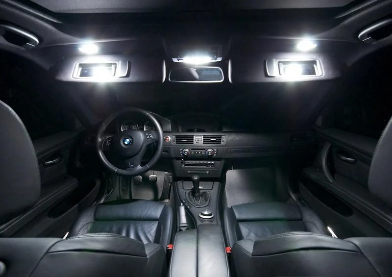 LED salono lemputės BMW E90 / E91 / E81 / E60 I CLB101 I M-Tech