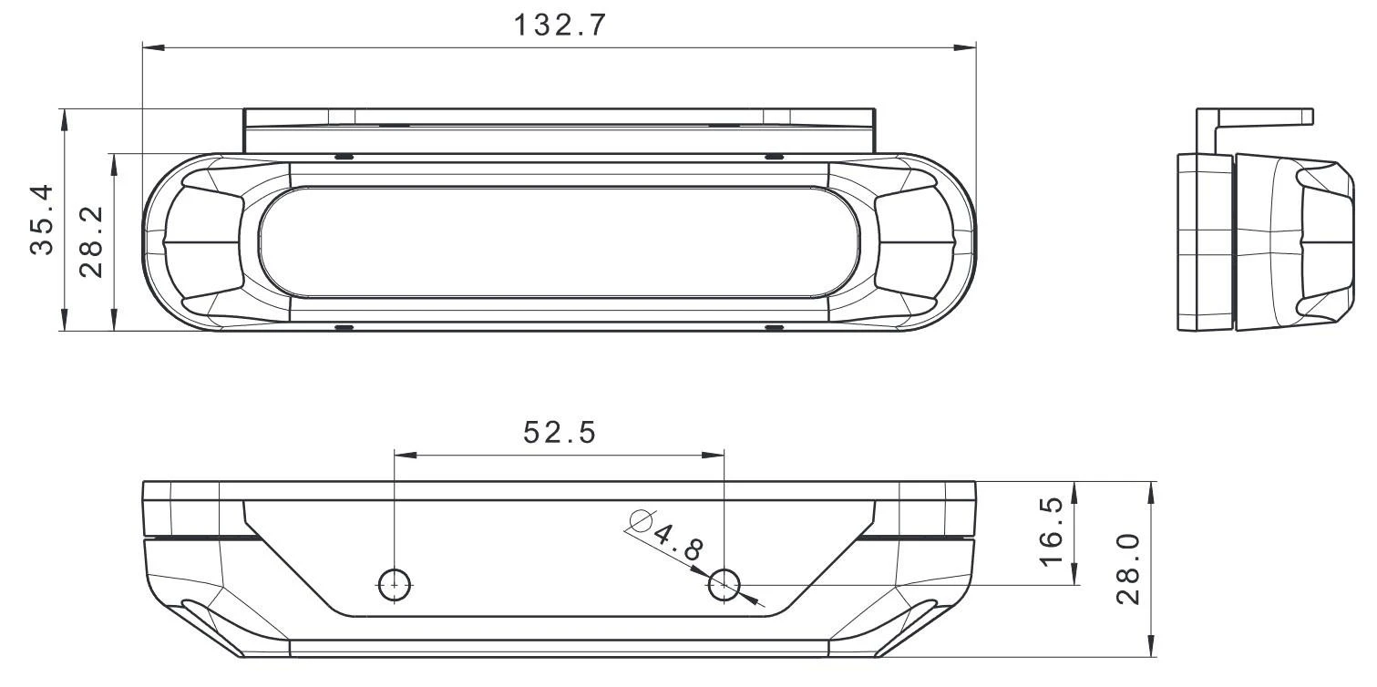 LED signalinis švyturėlis Fristom FT-200 LED