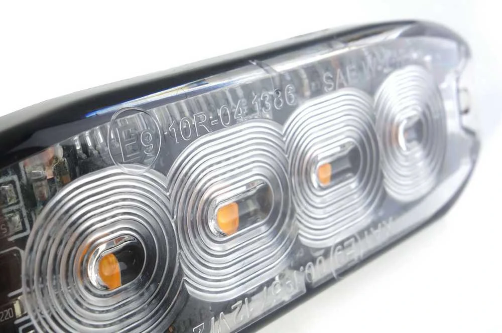 Amio LED signalinis žibintas geltonas mirksintis