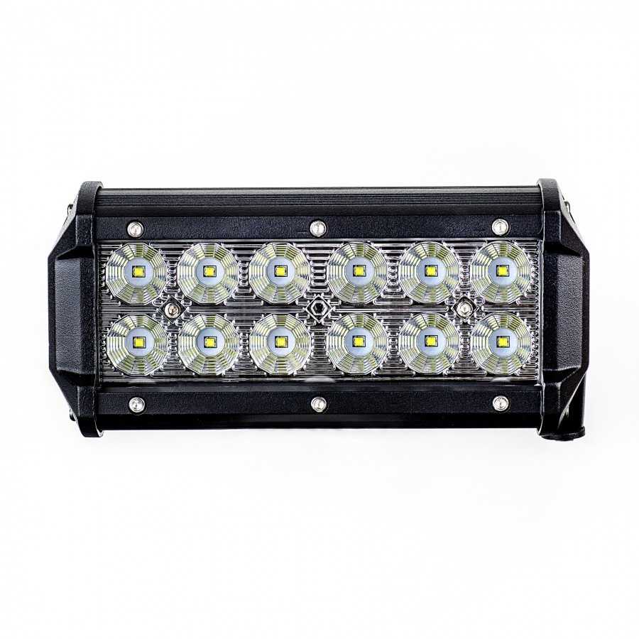 LED Žibintas LIGHT BAR - Double Row - Bottom Bracket, 36W ilgis 165mm