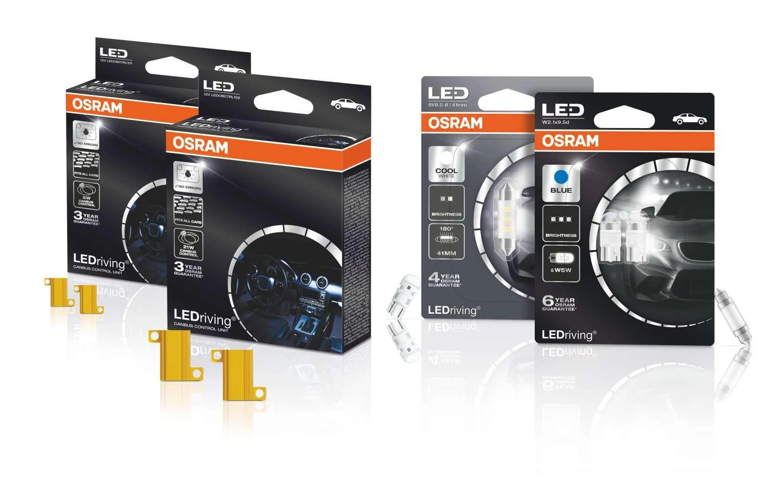 LEDriving® Canbus varžos blokelis (4/5W) OSRAM | LEDCCU01-2HFB