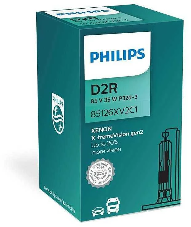 Lemputė PHILIPS D2R X-treme Vision 85126XV2C1