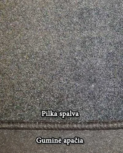 Lietuva Kilimėliai ARS Mini Countryman /2010-2014 - Grafitinė