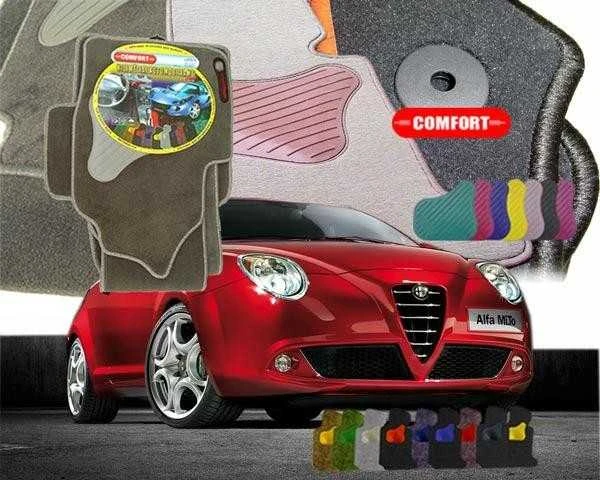 Lietuva Kilimėliai COMFORT Alfa Romeo MiTo /2008- - Smėlinė