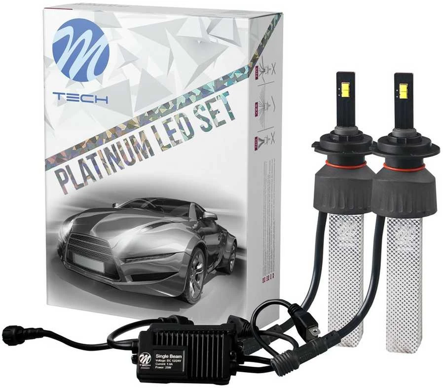 M-TECH H7 LED lemputės Platinum I Osram inside I LSO7 12V 24V