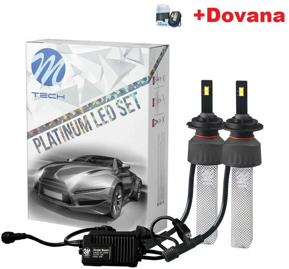 M-TECH H7 LED lemputės Platinum I Osram inside I LSO7 12V 24V