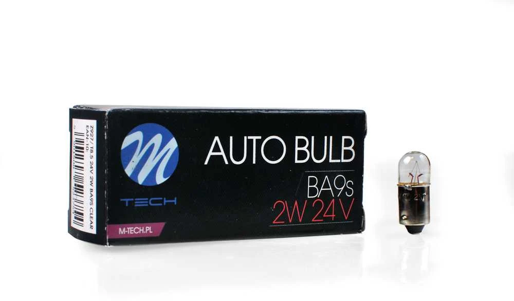 M-TECH Halogeninė lemputė BA9s 24V/2W