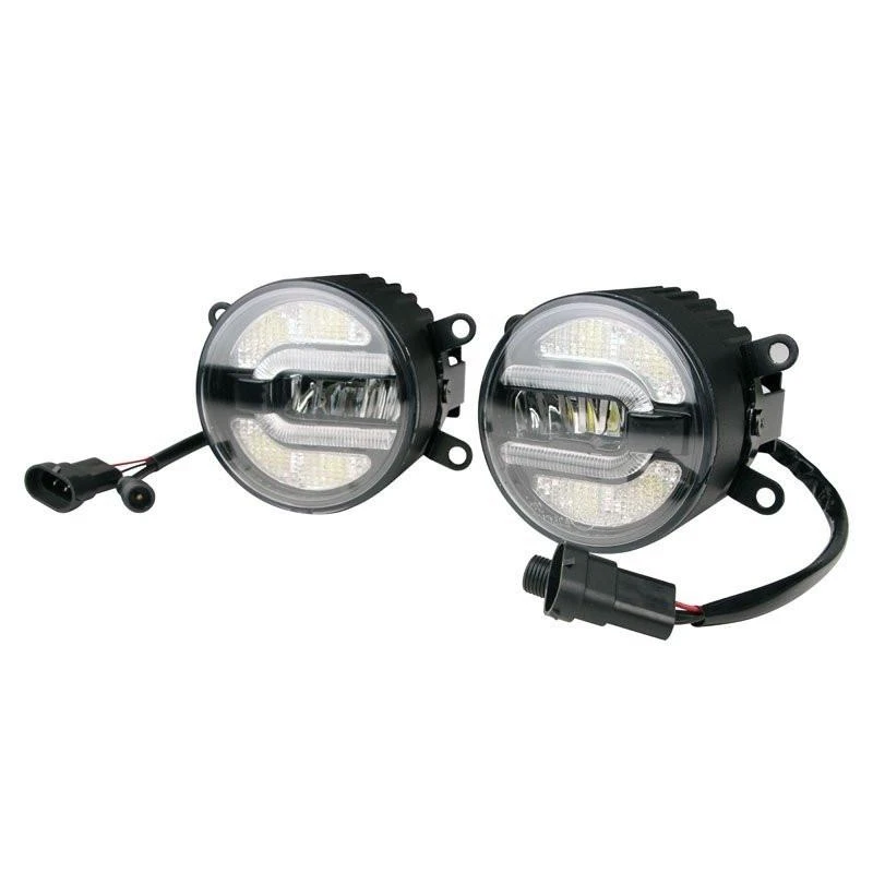 M-TECH LED dienos žibintai + FOG 90mm