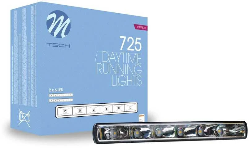 M-TECH LED Dienos žibintai HP 725 I Osram