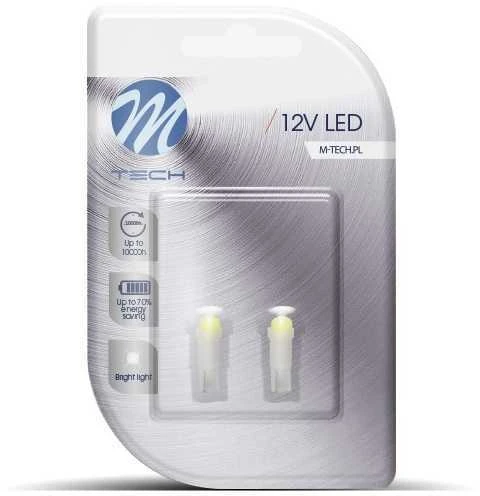 M-TECH LED lemputė T5 12V 2vnt.