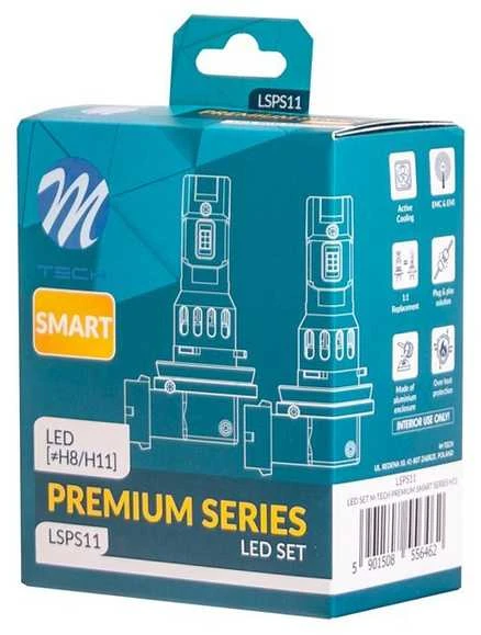 M-TECH LED lemputės H11 Premium Smart