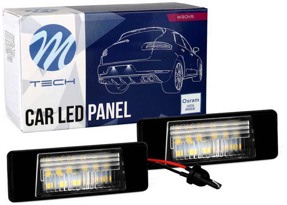 LED numerio apšvietimas Nissan X-trail I Juke I CLP106 I M-Tech