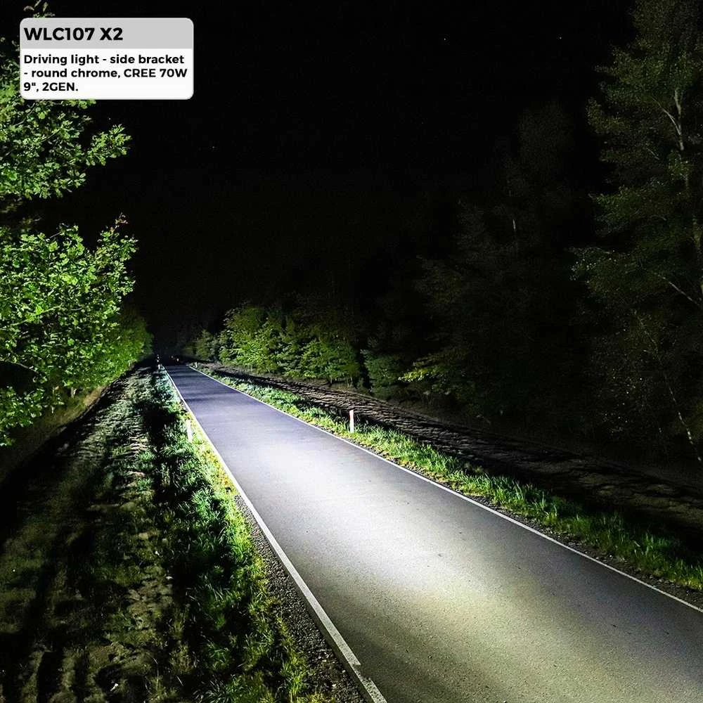 M-TECH LED papildomas žibintas 9'' (23cm) 70W