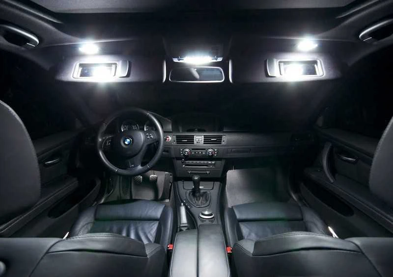 M-TECH LED salono lempučių komplektas VW Golf 5/6, Tiguan, Passat CC galas