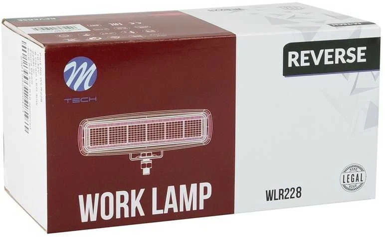 M-TECH LED žibintas atbulinės eigos Sertifikuotas 12-24V