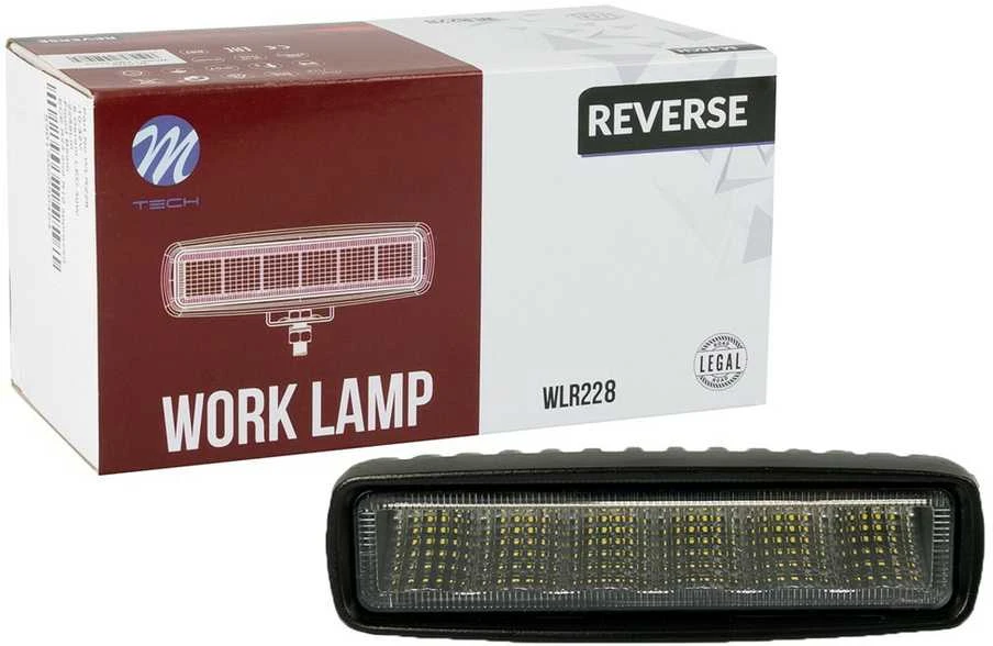 M-TECH LED žibintas atbulinės eigos Sertifikuotas 12-24V