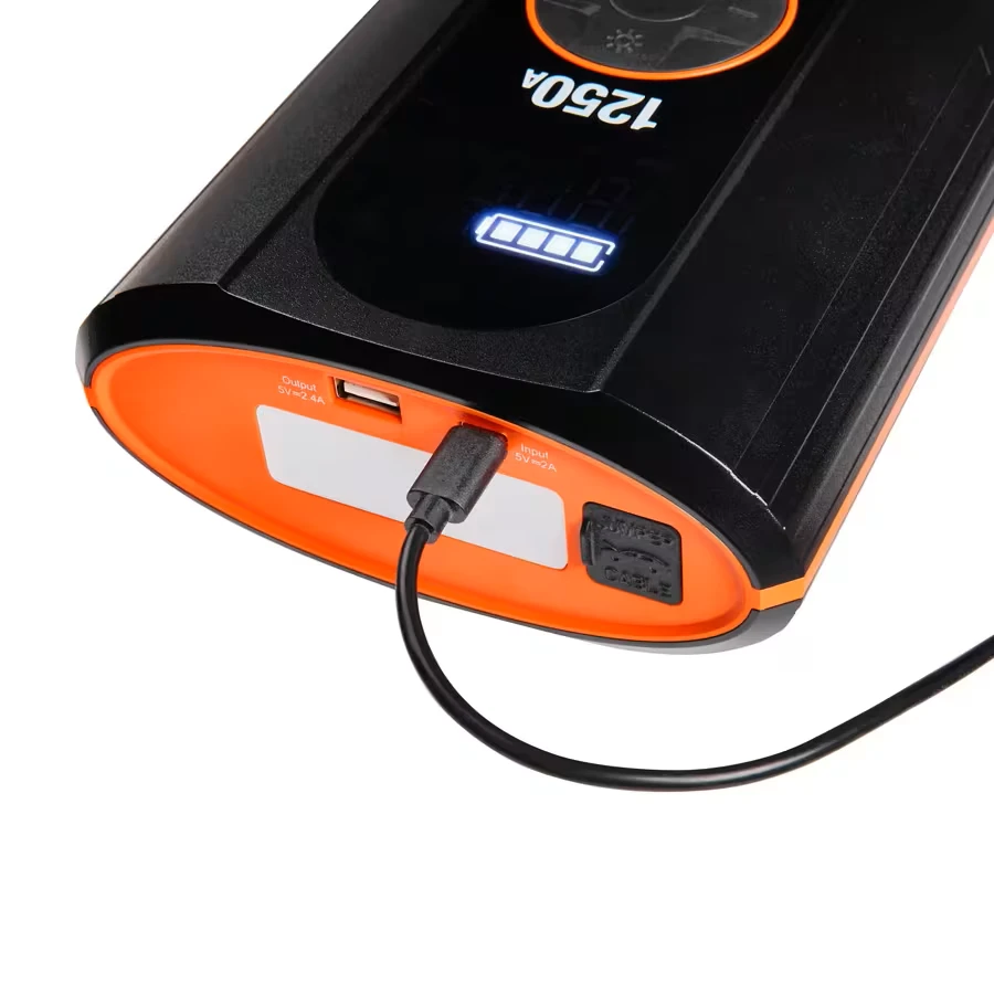 Osram akumuliatoriaus paleidėjas (booster) su kompresoriumi BATTERYjumpstart 1250A OJSTI030