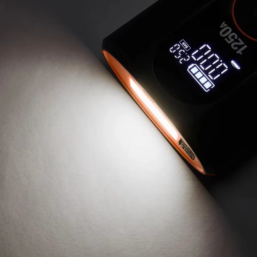 Osram akumuliatoriaus paleidėjas (booster) su kompresoriumi BATTERYjumpstart 1250A OJSTI030