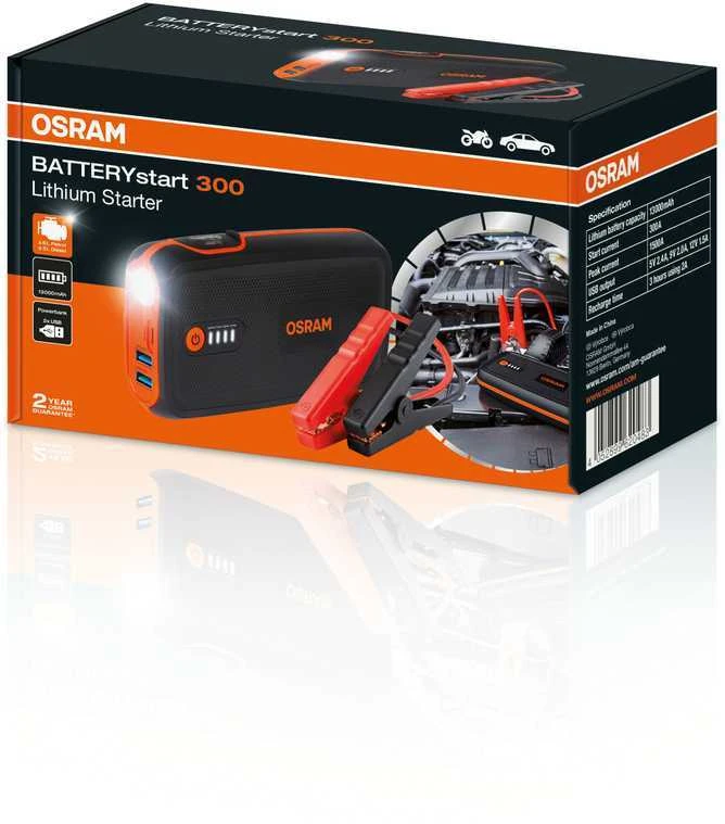 Osram akumuliatoriaus paleidėjas (booster) BATTERYstart 300 | OBSL300