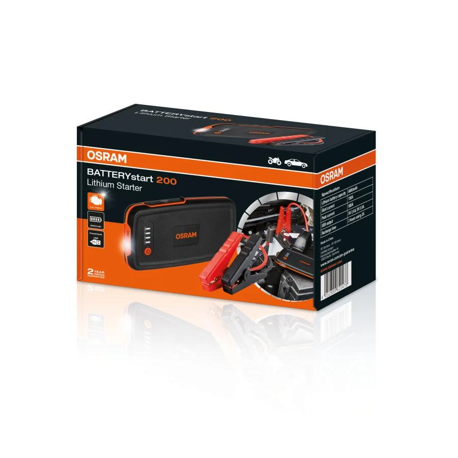 Osram akumuliatoriaus paleidėjas (booster) BATTERYstart 200
