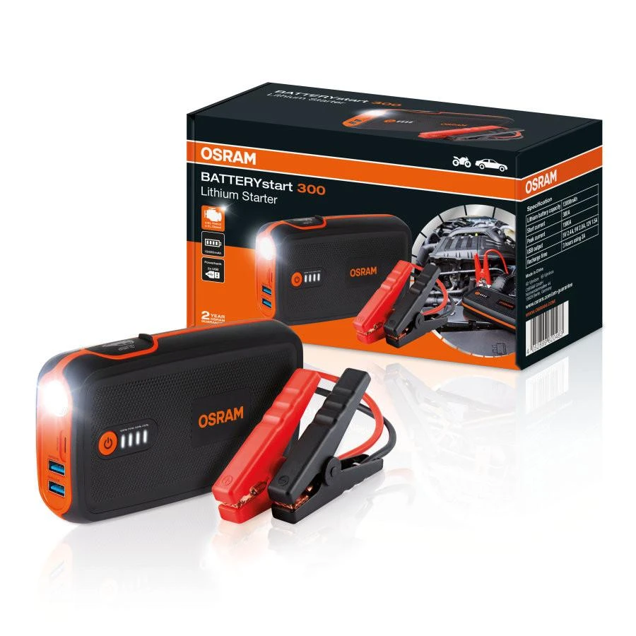 Osram akumuliatoriaus paleidėjas (booster) BATTERYstart Obsl400
