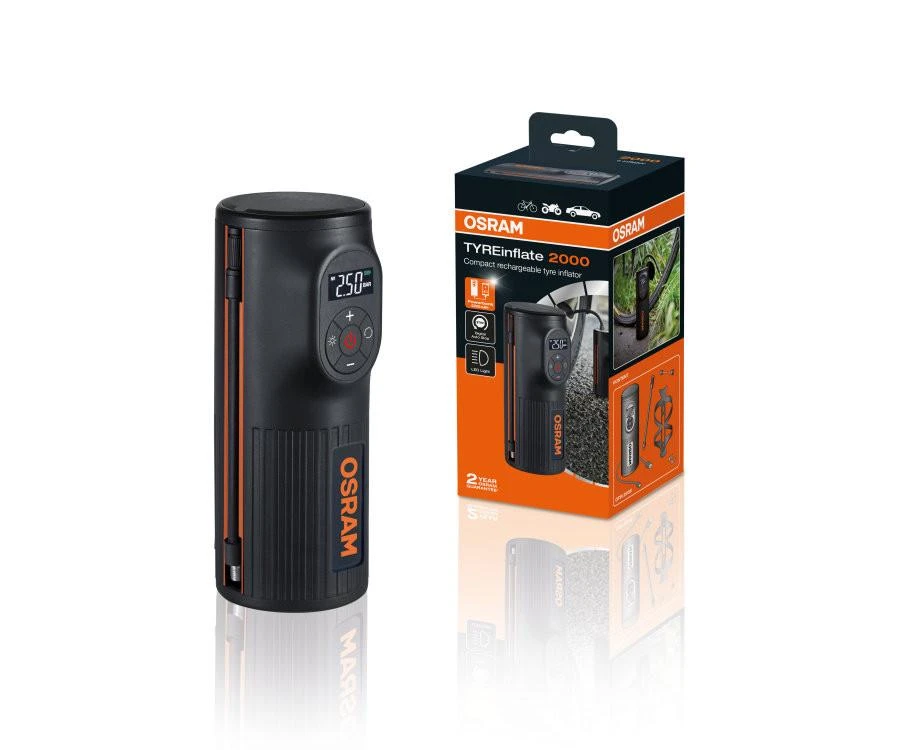 Osram kompresorius | elektrinė pompa TYREinflate 2000 OTIR2000