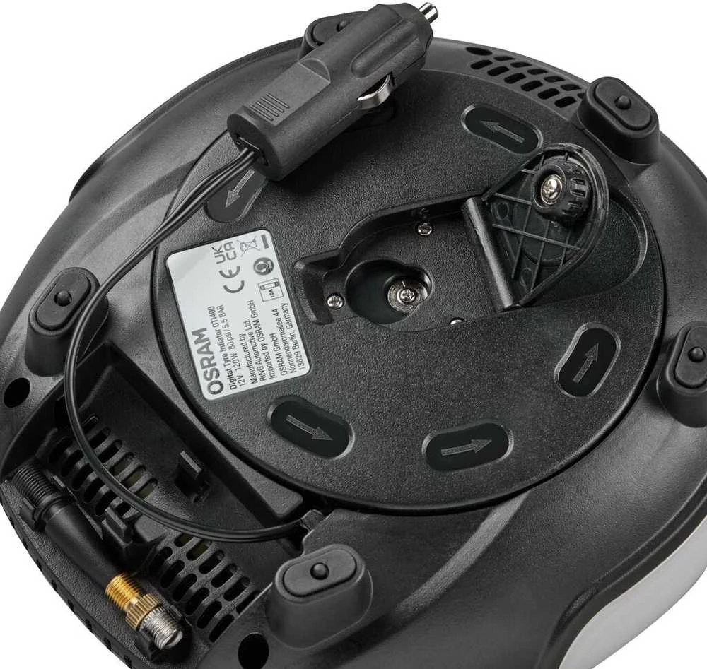 Osram elektrinė pompa TYREinflate 400 su kabeliu 2 metų garantija