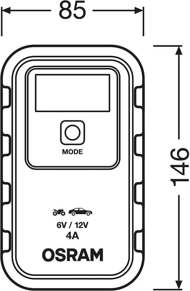 Osram įkroviklis BATTERYcharge 904 | OEBCS904