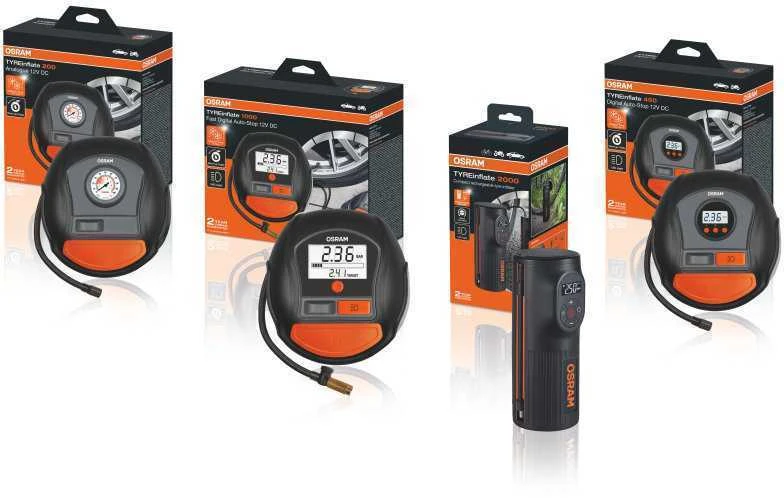 Osram kompresorius | elektrinė pompa TYREinflate 1000 | OTI1000