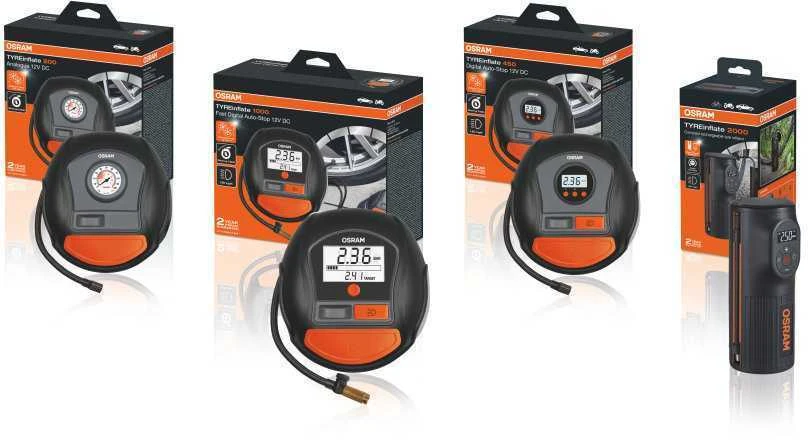 Osram kompresorius | elektrinė pompa TYREinflate 1000 | OTI1000