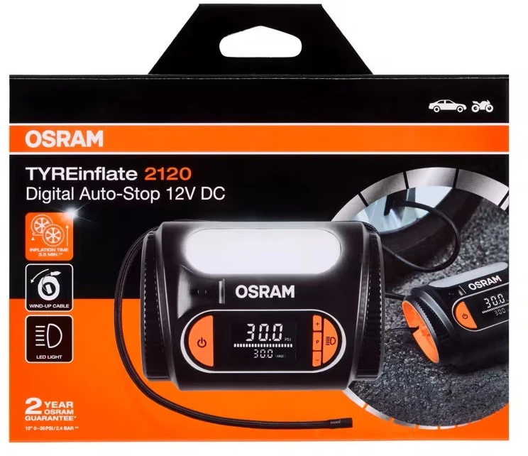 Osram kompresorius | elektrinė pompa TYREinflate 2120 OTI2120