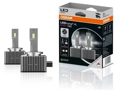 OSRAM LEDriving HL EASY XEN D1S LED lemputės (vietoj xenon HID)