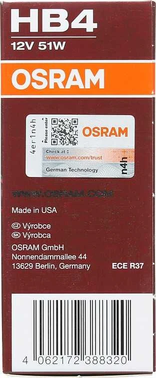 Osram lemputės Night Breaker LASER HB3 +150% | NEXT