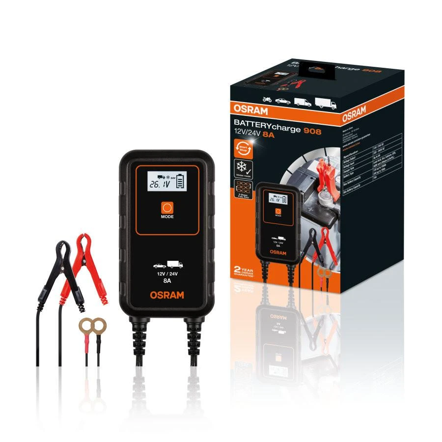 Osram įkroviklis BATTERYcharge 908 | OEBCS908