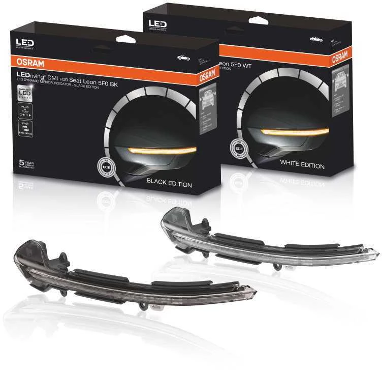 LED Posūkio žibintai OSRAM DMI (2 vnt.) SEAT - Balta