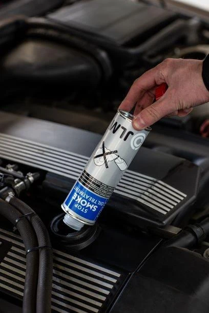Priedas alyvai JLM Stop Smoke automobilio dūmingumui mažinti