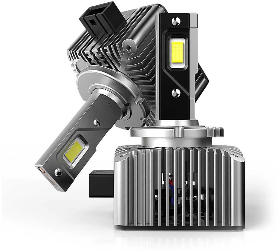 Rutense LED D4S lemputės +580% šviesos 12000LM CANBUS