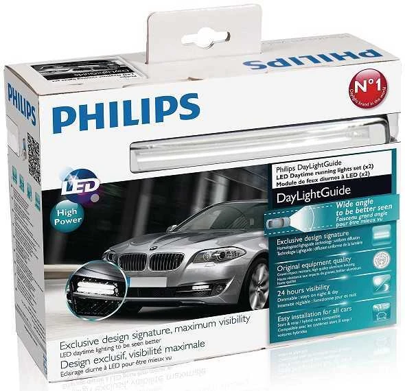 Vokietija LED Dienos žibintai Philips DaylightGuide 12825