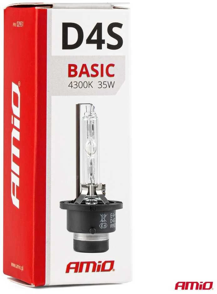 Ksenoninė lemputė D4S 35W 4300K BASIC I 02950 I AMiO
