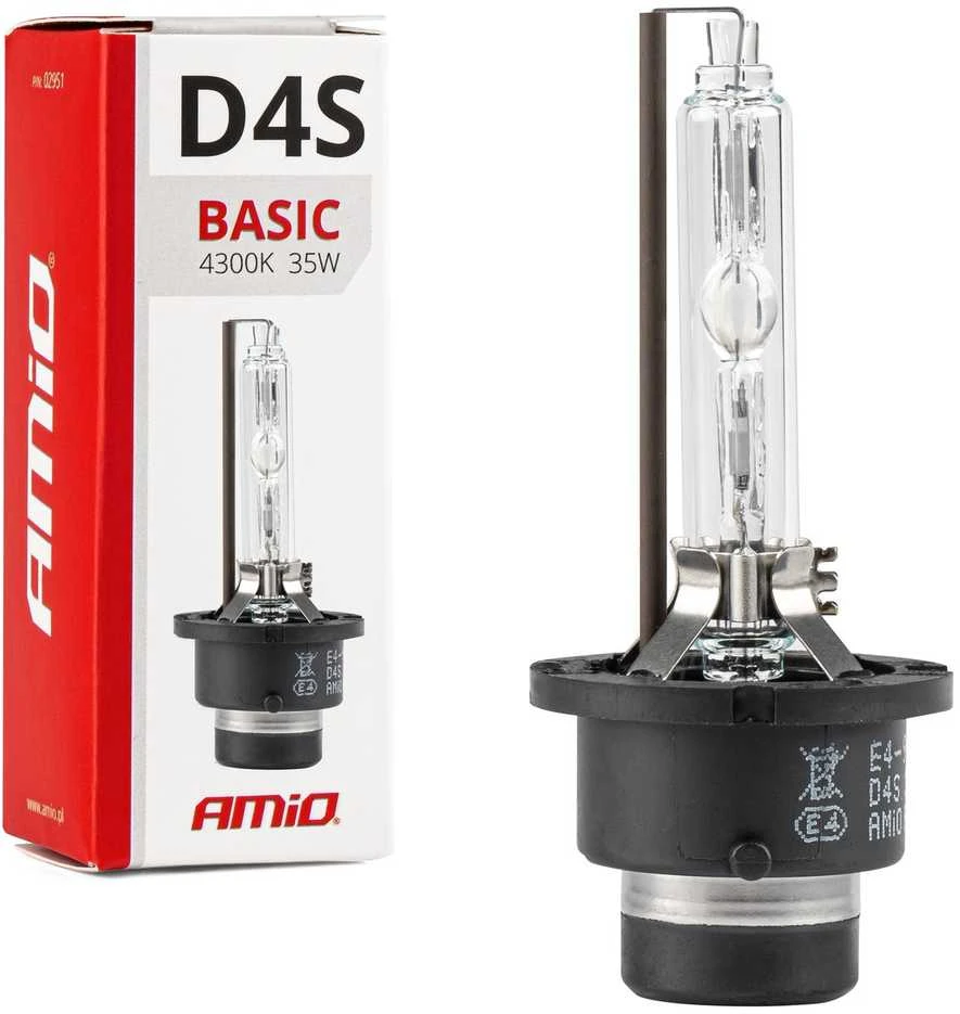 Ksenoninė lemputė D4S 35W 4300K BASIC I 02950 I AMiO
