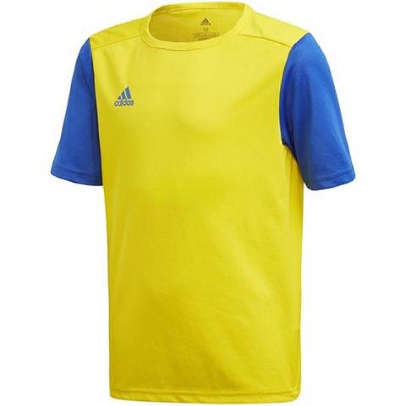 Adidas Estro 19 JR FT6681 sportiniai marškinėliai (52798) (Gelsvai mėlyna  spalva) | Varle.lt