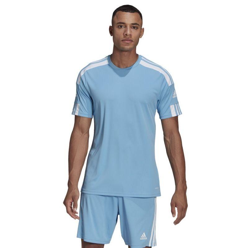 adidas Squadra 21 JSY M GN6726 sportiniai marškinėliai (88656) (Mėlyna  spalva) | Varle.lt