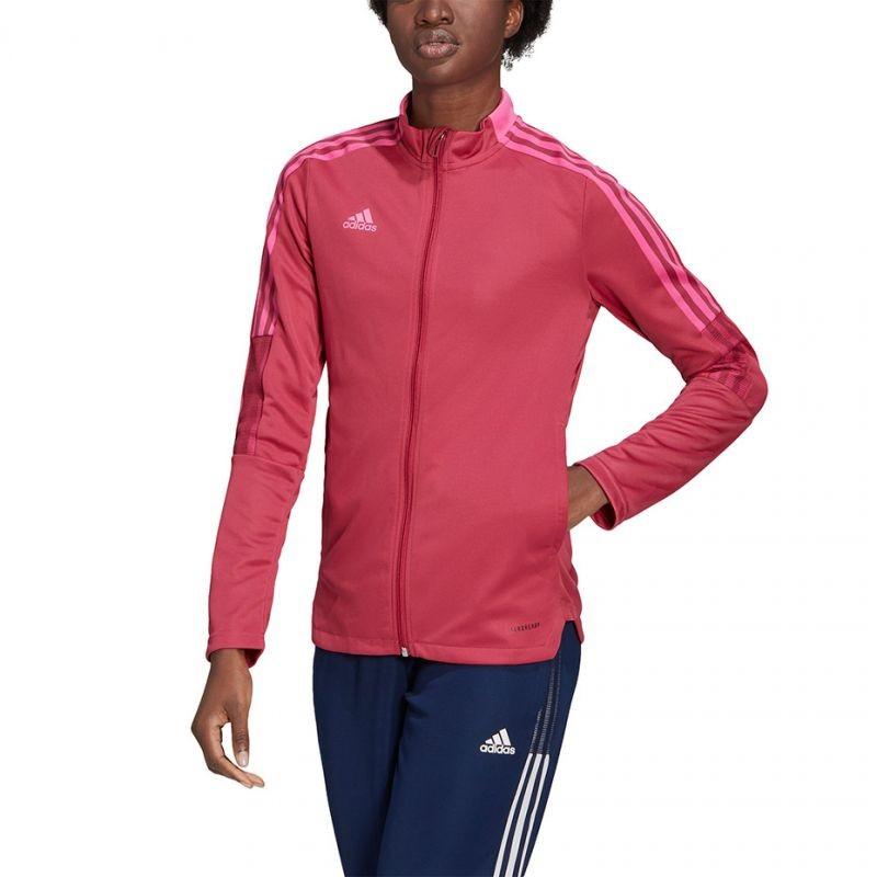 adidas Tiro 21 Track W GP0730 džemperis (79292) (Rožinė spalva) | Varle.lt