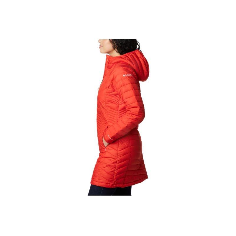 Inny Columbia Powder Lite Mid W 1748311 843 sportinė striukė (70081)  (Oranžinė spalva) | Varle.lt