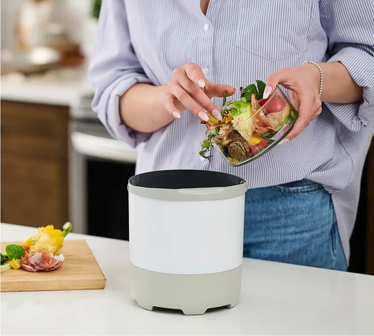FoodCycler® Eco 3™ bio atliekų perdirbėjas, baltos spalvos aprašymas - Prekės nuotrauka